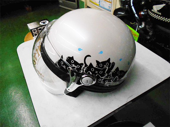 DAMMTRAX　FLAPPERヘルメット　カリーナハーフ　